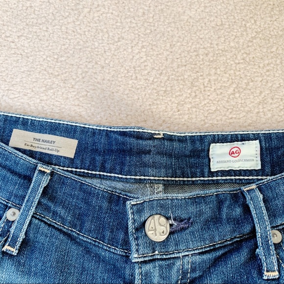 AG Hailey Ex-Boyfriend Denim Jean Shorts 32 - Picture 2 of 8